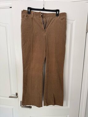 Jones New York Brown Corduroy Women's Trousers
